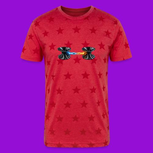 Entangled - Unisex Adult Star Printed T-Shirt