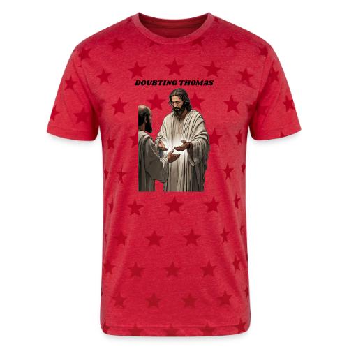 Doubting Thomas Resurrection T Shirt, Gift - Unisex Adult Star Printed T-Shirt