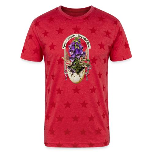 Spring Serenity Foxglove Tee, Easter Gift for wife - Unisex Adult Star Printed T-Shirt
