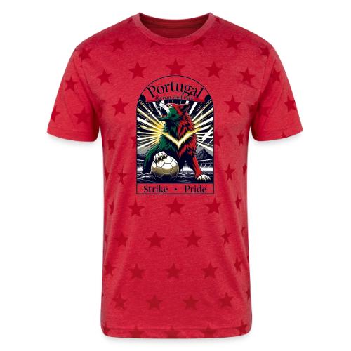 Portugal Iberian Wolf Soccer T Shirt, Pride Gift - Unisex Adult Star Printed T-Shirt