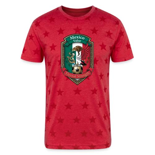 Mexico Eagle Valor T-Shirt, Pride Badge Gift - Unisex Adult Star Printed T-Shirt