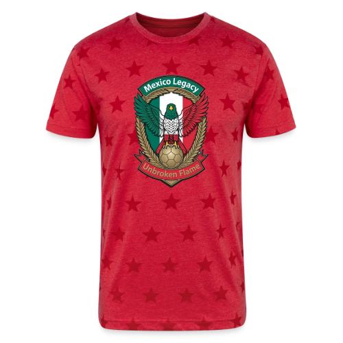 Mexico Eagle Legacy T-Shirt, Mexican Pride Gift - Unisex Adult Star Printed T-Shirt