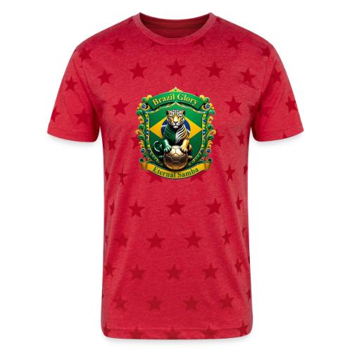 Brazil Jaguar Glory Tee, Brazilian Pride Gift - Unisex Adult Star Printed T-Shirt