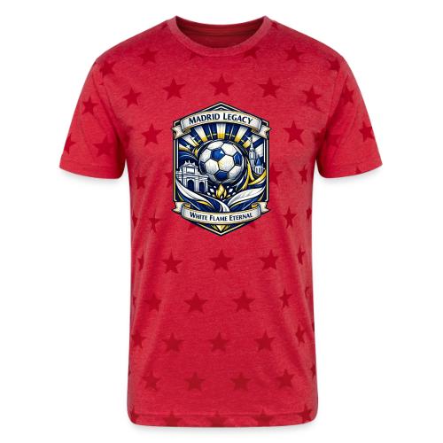 Madrid White Legacy T Shirt, Madrid Fan Gift - Unisex Adult Star Printed T-Shirt