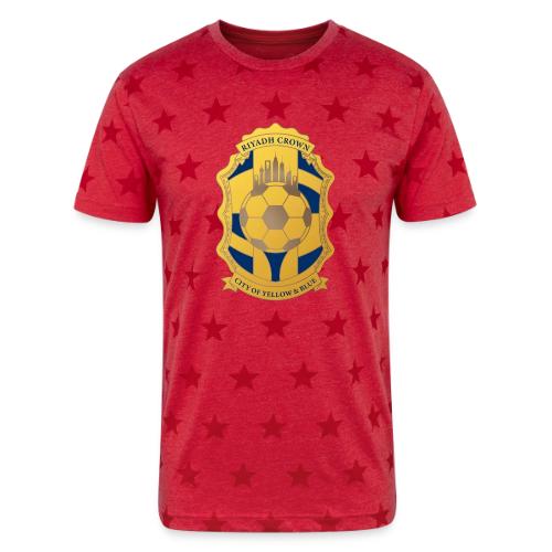 Riyadh Crown T Shirt, Modern Desert Pride Gift - Unisex Adult Star Printed T-Shirt
