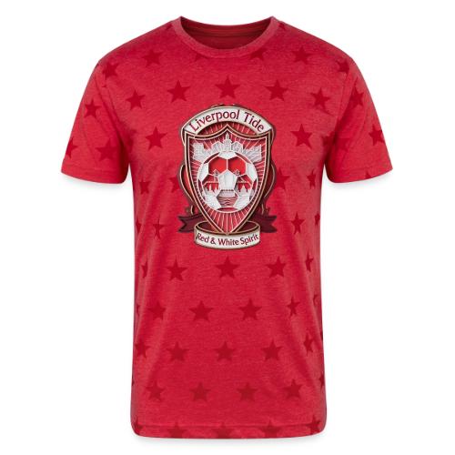 Liverpool Tide T Shirt, Soccer City Pride Gift - Unisex Adult Star Printed T-Shirt