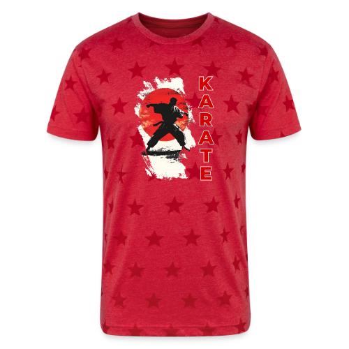 Karate: the spirit of discipline - Unisex Adult Star Printed T-Shirt