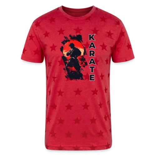 Karate: the art of self-mastery - Unisex Adult Star Printed T-Shirt