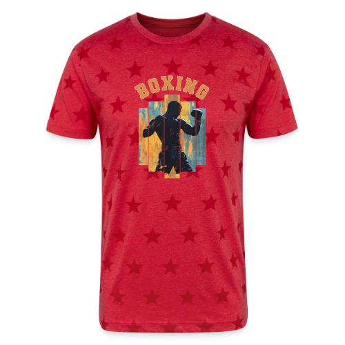 Boxing Is Life - Unisex Adult Star Printed T-Shirt