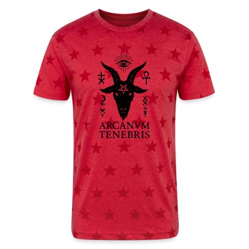 Arcanvm Tenebris - Unisex Adult Star Printed T-Shirt