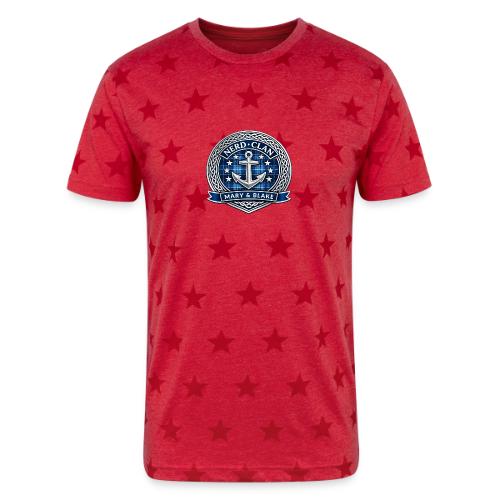 THE NERDCLAN - Unisex Adult Star Printed T-Shirt