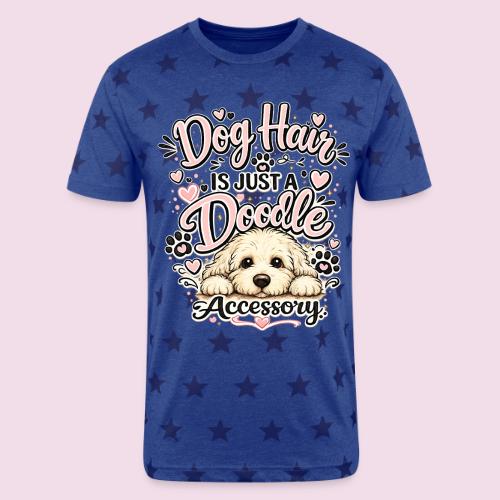 Dog Hair Is Just a Doodle Accessory - Unisex Adult Star Printed T-Shirt