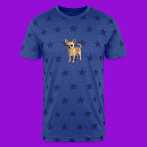 Chihuahua - Unisex Adult Star Printed T-Shirt