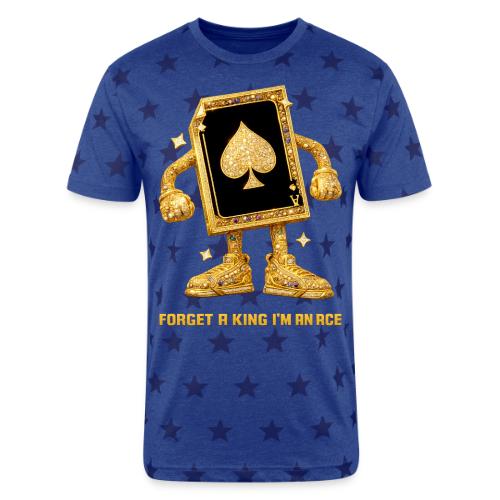 Forget A King I'm An Ace - Unisex Adult Star Printed T-Shirt