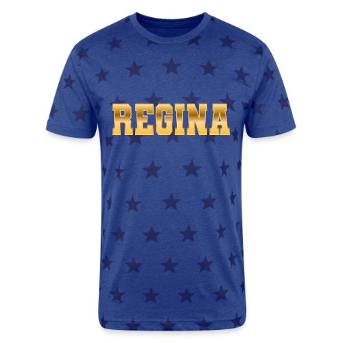 Regina - Unisex Adult Star Printed T-Shirt