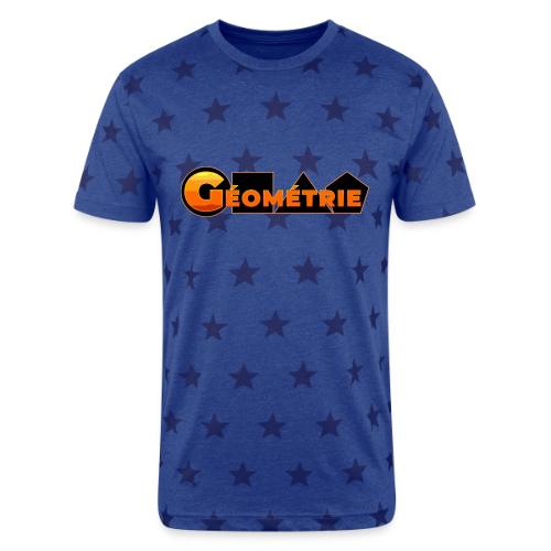 Geometry: Shapes and Figures - Unisex Adult Star Printed T-Shirt