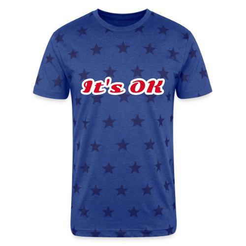 It’s OK Statement - Unisex Adult Star Printed T-Shirt