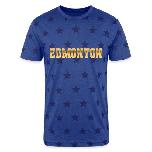 Edmonton - Unisex Adult Star Printed T-Shirt