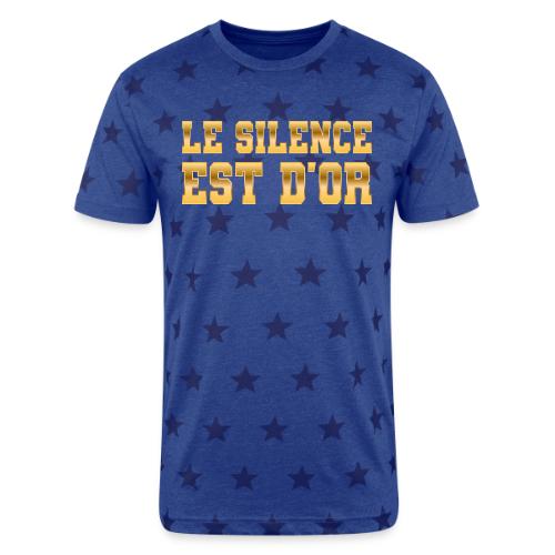Le silence est d'or - Unisex Adult Star Printed T-Shirt