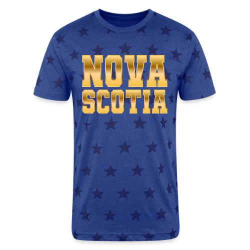 Nova Scotia - Unisex Adult Star Printed T-Shirt