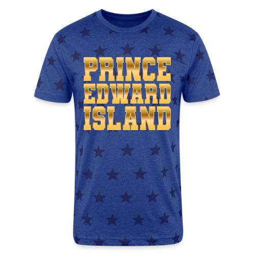 Prince Edward Island - Unisex Adult Star Printed T-Shirt