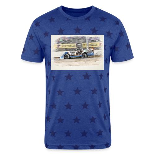 Jonathan Davenport's #49 - Unisex Adult Star Printed T-Shirt