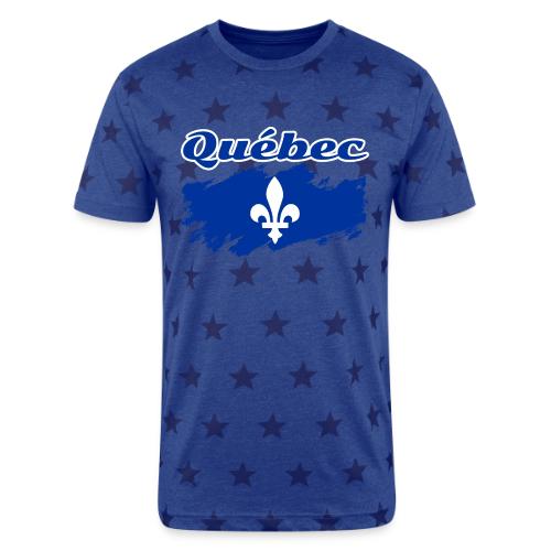La fête nationale du Québec - Unisex Adult Star Printed T-Shirt