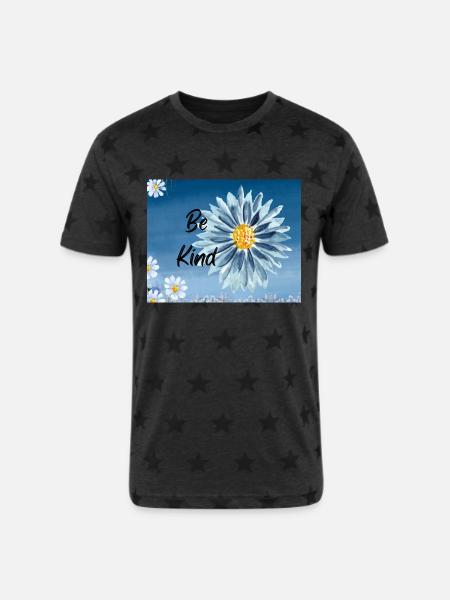 1000004669 - Unisex Adult Star Printed T-Shirt - 