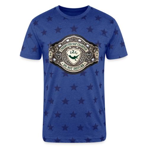 Nap Champion Belt T Shirt - Unisex Adult Star Printed T-Shirt