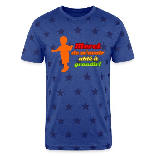 Growing Thanks to You - Unisex Adult Star Printed T-Shirt
