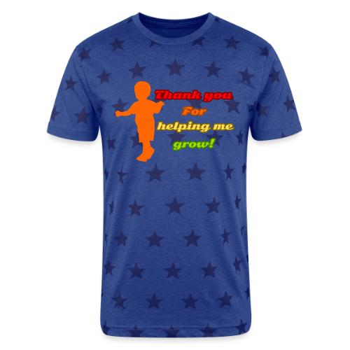 Roots and Wings - Unisex Adult Star Printed T-Shirt