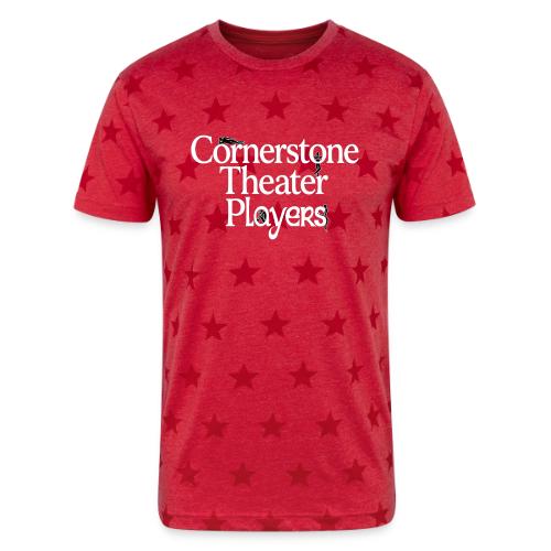 Cornerstone Theater Players (Light) - Unisex Adult Star Printed T-Shirt