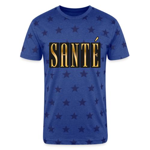 Golden Health - Unisex Adult Star Printed T-Shirt