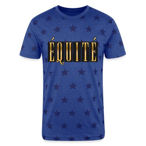 Golden Fairness - Unisex Adult Star Printed T-Shirt