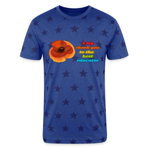 Teaching Legend - Unisex Adult Star Printed T-Shirt