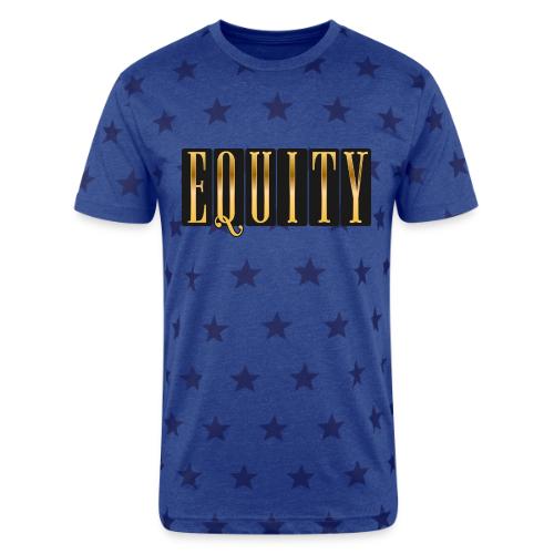 Golden Equity - Unisex Adult Star Printed T-Shirt
