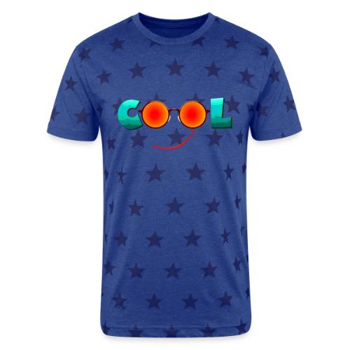 Stay Cool Chill Vibes Design - Unisex Adult Star Printed T-Shirt
