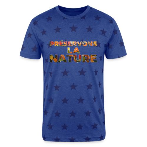 Preserving nature - Unisex Adult Star Printed T-Shirt