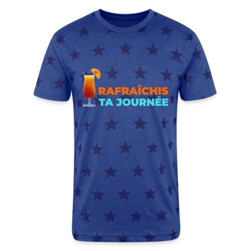 Daily Freshness - Unisex Adult Star Printed T-Shirt