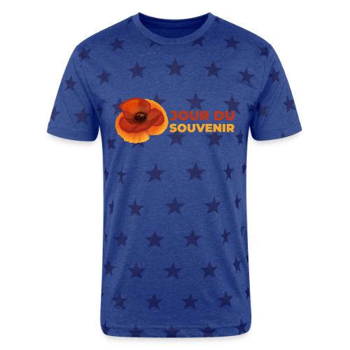 Remembrance Day - Unisex Adult Star Printed T-Shirt