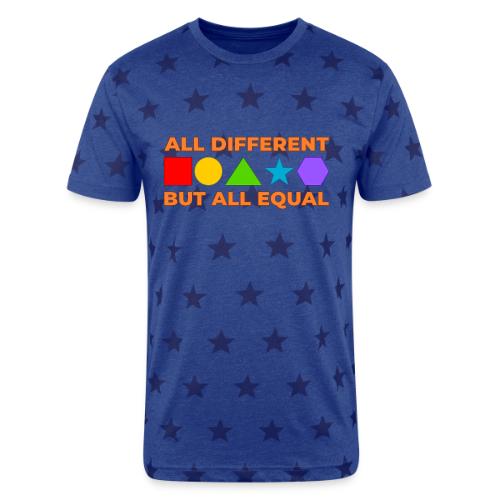 United in Diversity - Unisex Adult Star Printed T-Shirt