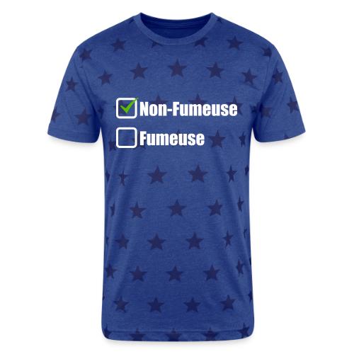 Non-smoking - Unisex Adult Star Printed T-Shirt