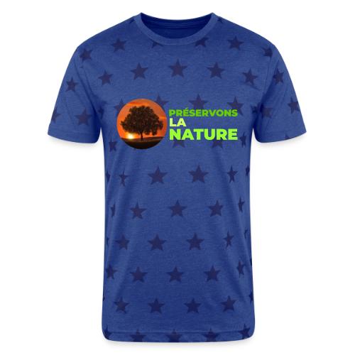 Nature protection - Unisex Adult Star Printed T-Shirt
