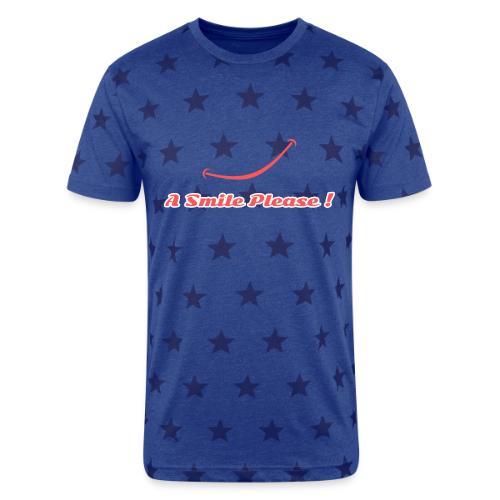 A Smile Please! - Unisex Adult Star Printed T-Shirt