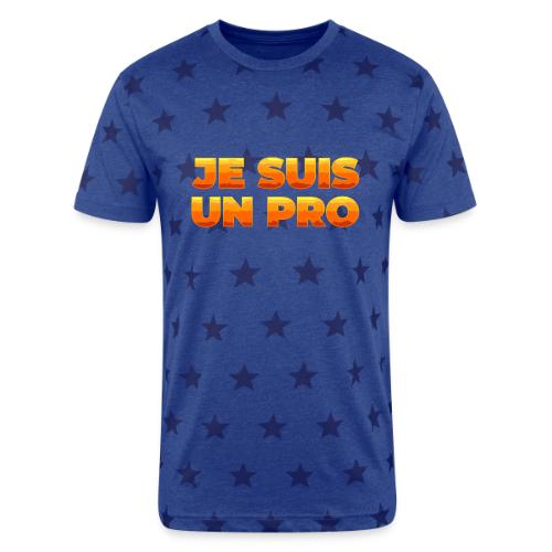 Je suis un pro - Unisex Adult Star Printed T-Shirt