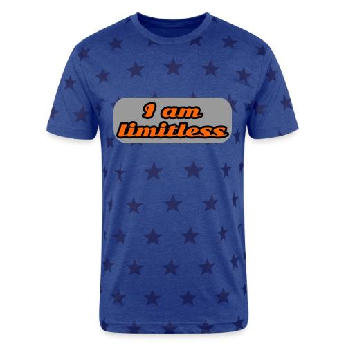 Beyond Limits - Unisex Adult Star Printed T-Shirt