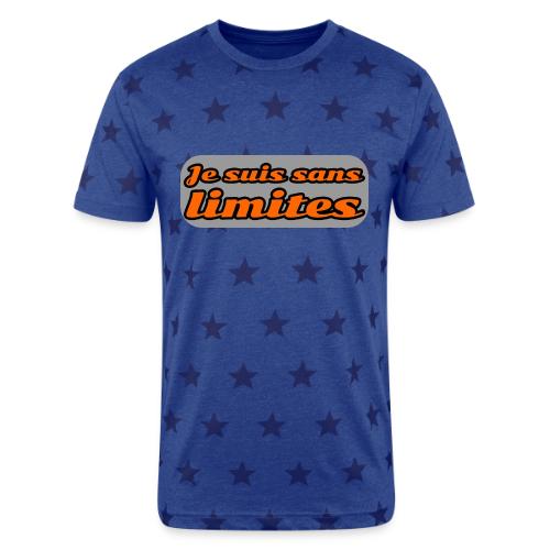 Boundless - Unisex Adult Star Printed T-Shirt