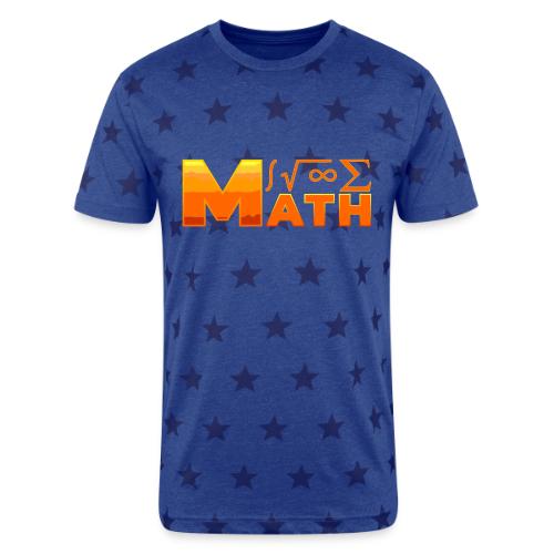 Math: The Language of Logic - Unisex Adult Star Printed T-Shirt