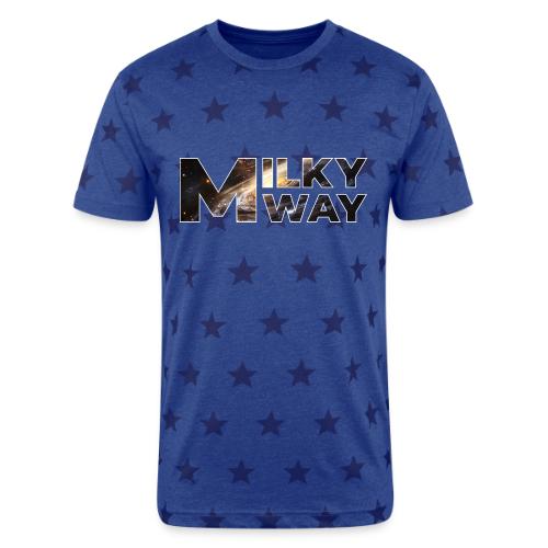 Milky Way Magic - Unisex Adult Star Printed T-Shirt