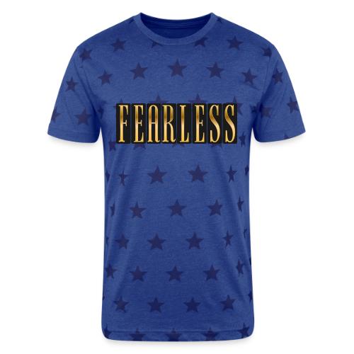 Fearless - Unisex Adult Star Printed T-Shirt